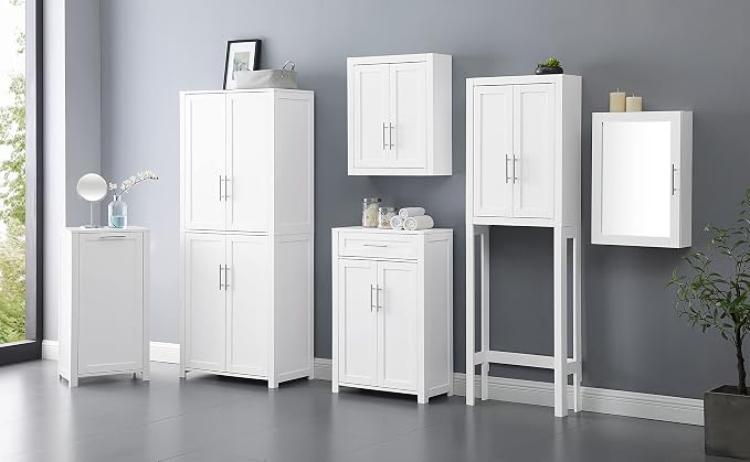 Crosley Furniture Savannah Wall Mounted Bathroom Storage Medicine Cabinet - Image 8