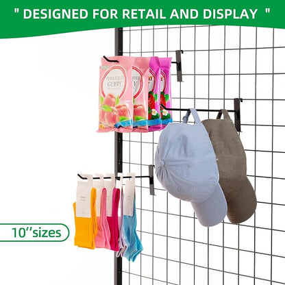 10Inch Gridwall Hooks, Grid Panel Hanging Hooks - Image 4