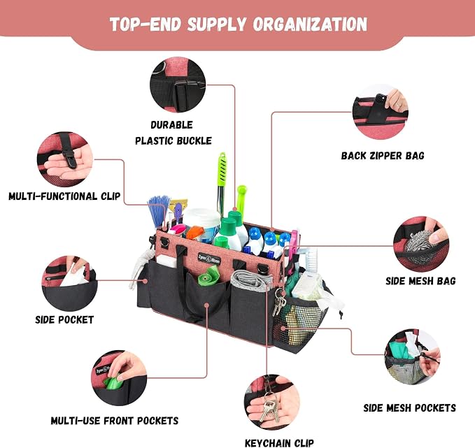 Wearable Cleaning Caddy – Portable Detailing Organizer - Image 3