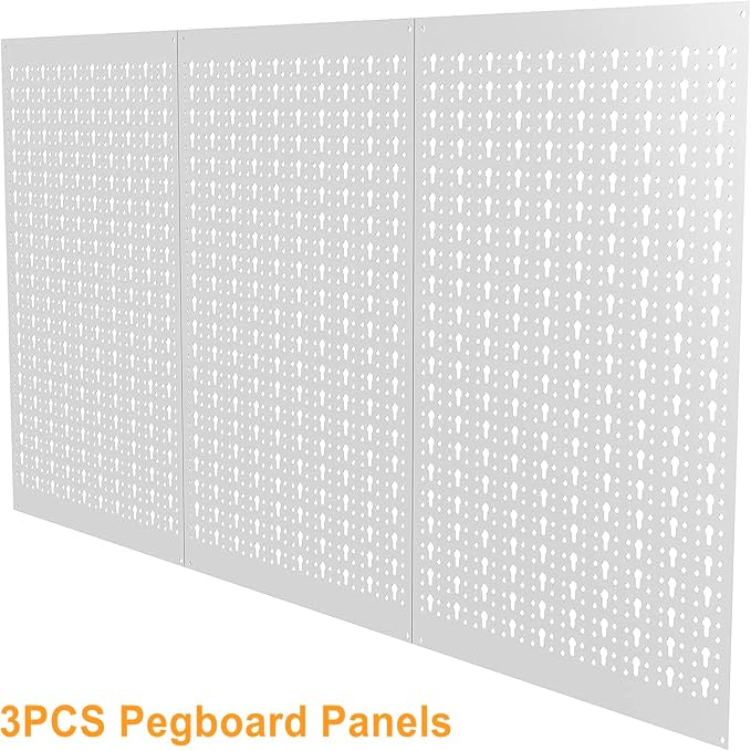TORACK 3 PCS Metal Pegboard Panels - Image 5