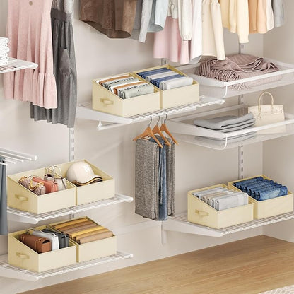 DIMJ Closet Storage Bins 8 Pack - Image 5
