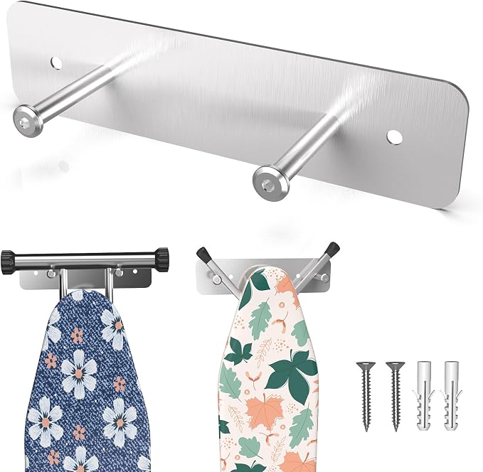Ironing Board Holder Wall Mount, Ironing Board Hanger - Image 9