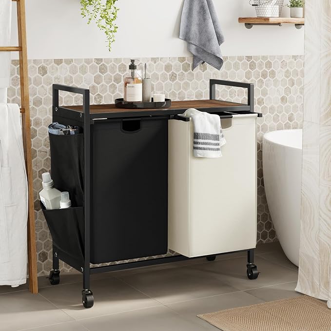 WOWLIVE Double Laundry Hamper - Image 2