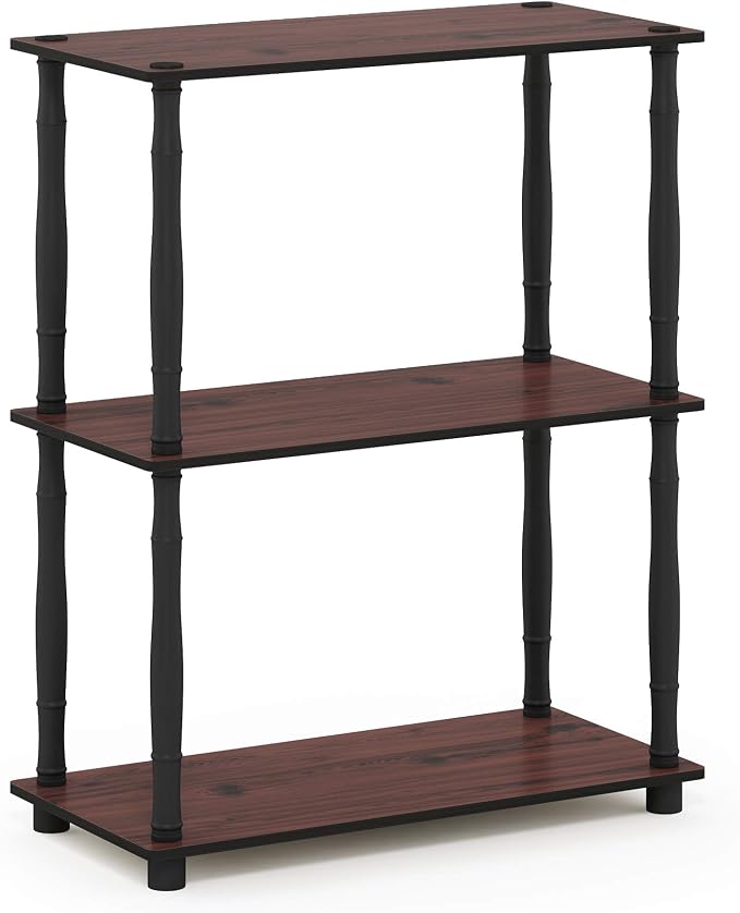 Furinno Turn-N-Tube 3-Tier Compact Multipurpose Shelf Display Rack - Image 5
