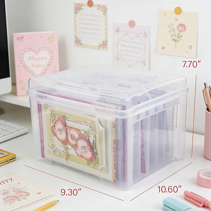 Greeting Card Storage & Organizer Box - Image 2