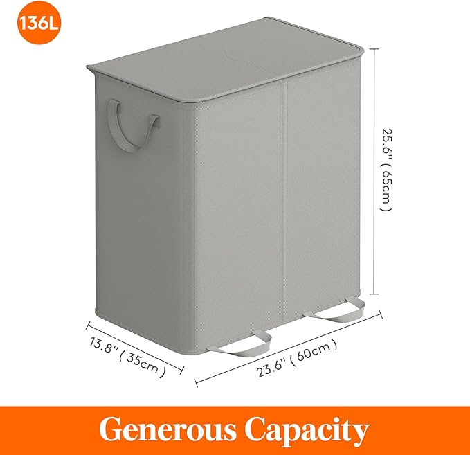 Lifewit Double Laundry Hamper - Image 5