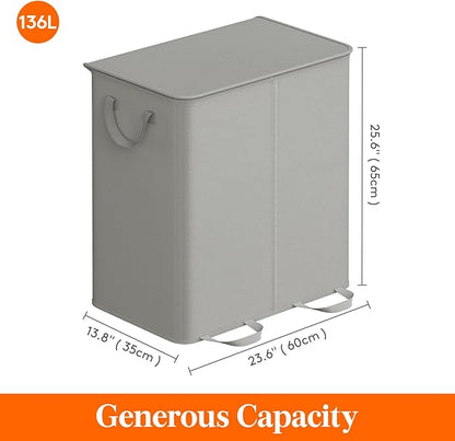 Lifewit Double Laundry Hamper - Image 5
