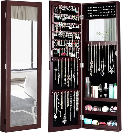 Giantex Wall Mounted Jewelry Cabinet by Giantex