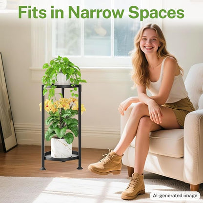 iDavosic.ly 2 Tier Plant Stand Indoor - Image 7