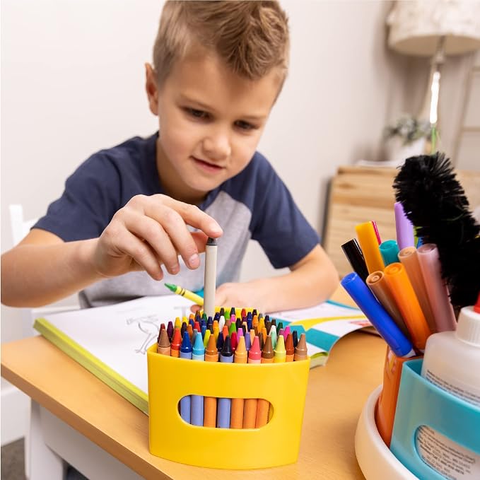 Hapinest Rotating Art Supply Organizer - Image 4