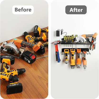 UU-Major Power Tool Organizer for Garage Organization, Drill Holder Wall Mount - Image 6