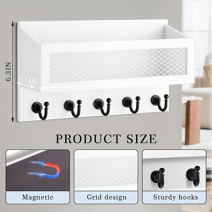 Colingmill Magnetic Mail and Key Holder - Image 2