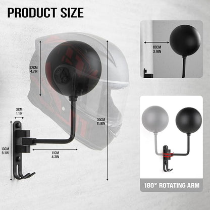 PUERSI Helmet Holder Wall Mount - Image 4