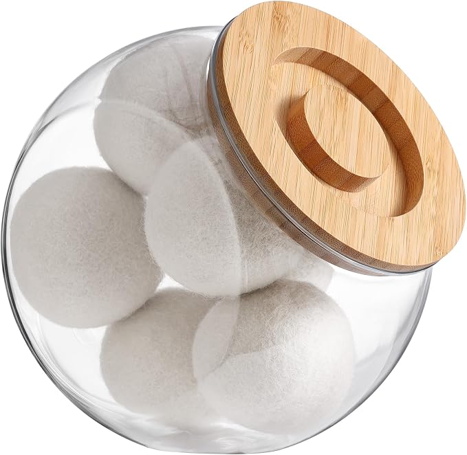 SUBEKYU Dryer Ball Holder for Laundry Room Organization, 0.85 Gallon Laundry by SUBEKYU