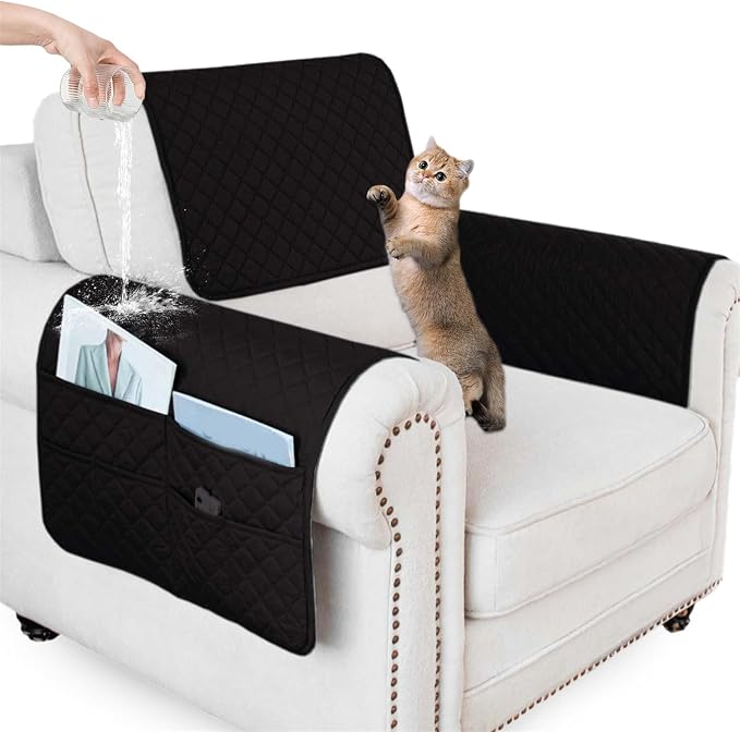 Waterproof Sofa Armrest Cover Headrest Cover by ZGDDPZA