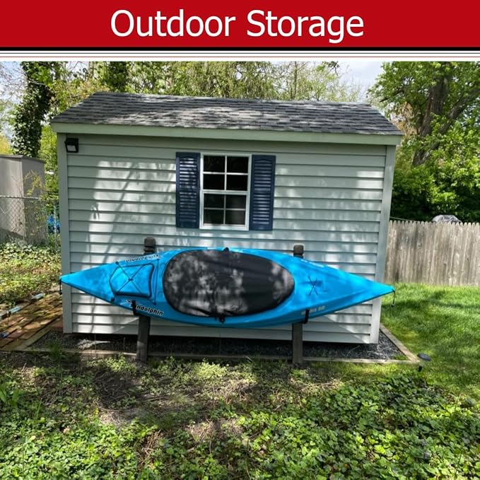 Kayak Storage Hooks, Wall Mount Garage Canoe Storage Hangers - Image 7