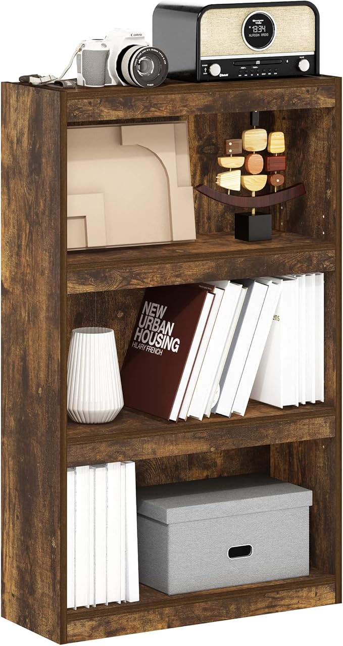 Furinno Jaya Book Shelf, 3-Tier Modern Bookshelf - Image 5