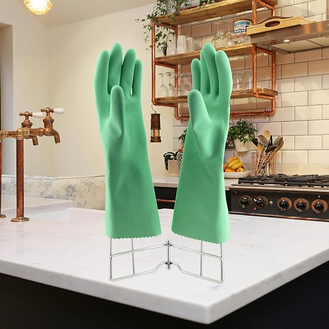 Kitchen Gloves Drying Rack, SUS 304 Stainless Steel Dish Gloves Holder - Image 8