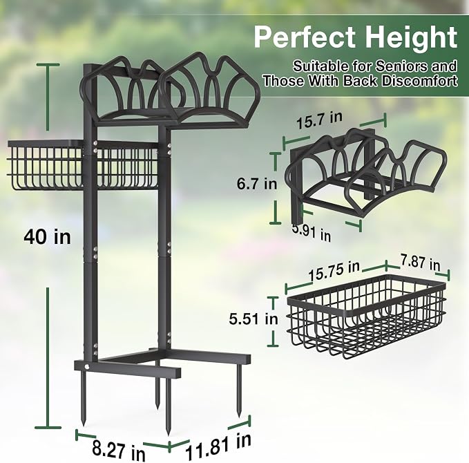 Qatsrin Upgraded Garden Hose Holder - Image 7