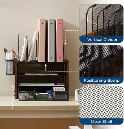 Y YOMA Mesh Desk Organizer - Image 4