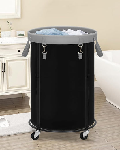 STORAGE MANIAC Rolling Laundry Hamper - Image 6