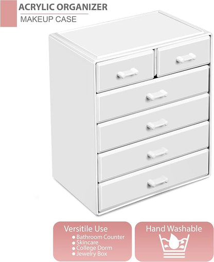 Sorbus Acrylic Makeup Organizer - Image 6