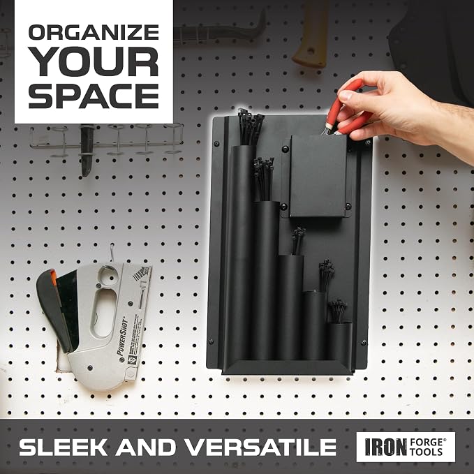 Iron Forge Tools Zip Tie Holder, Cable Tie Organizer - Image 3