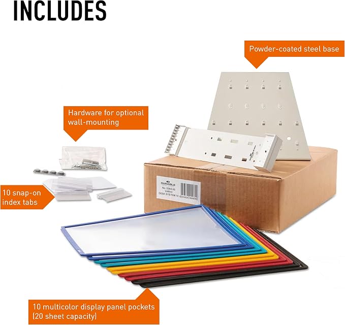 Durable VARIO 20 Pocket Desktop Reference System - Image 8