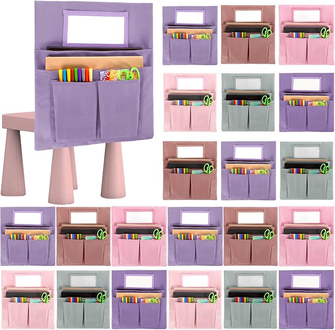 gisgfim 24 Pcs Small Chair Pockets by gisgfim