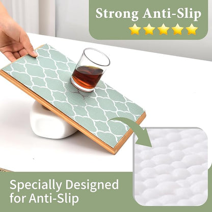 Shelf Liners for Kitchen Cabinets Non Adhesive Drawer Liner 12in x 20FT Light - Image 2
