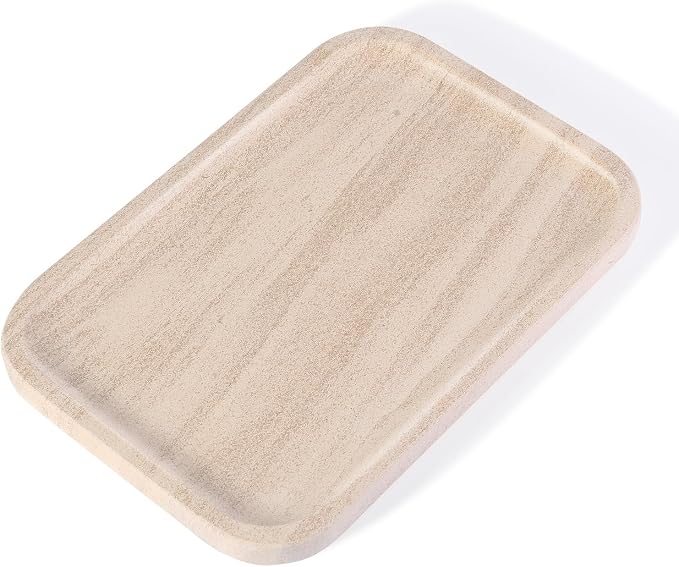 Marble Vanity Tray, Bathroom Tray Countertop, Decorative Dresser Organizer - Image 7