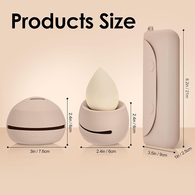 Silicone Makeup Brush Holder And Beauty Sponge Case, Travel Makeup Brush Case - Image 9