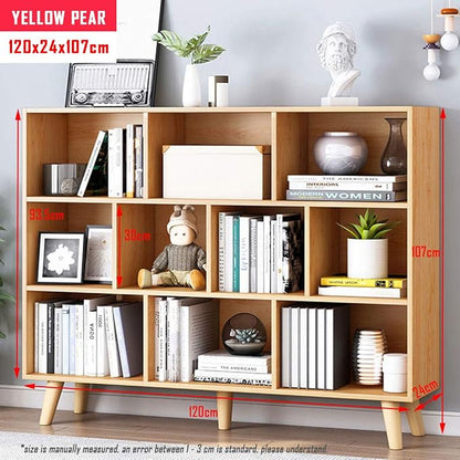 IOTXY Wooden Open Shelf Bookcase - Image 2