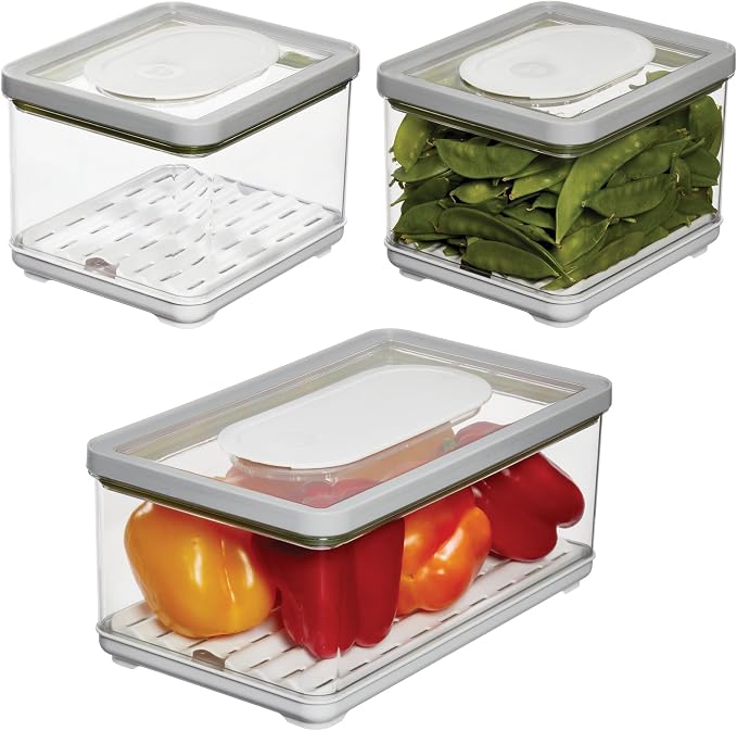 iDesign Small and Large Fridge Produce Bins by iDesign