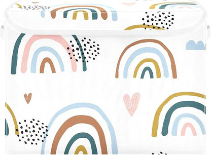 Cartoon Rainbow Storage Bins by LLCxigua