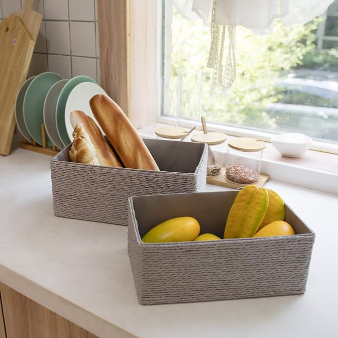 LA JOLIE MUSE Storage Baskets Set 4 - Image 5