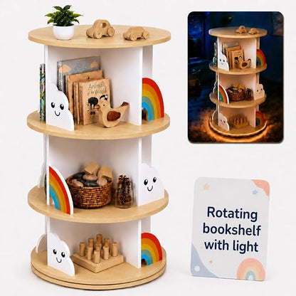 pimlyo® Rotating Bookshelf Kids by Unknown