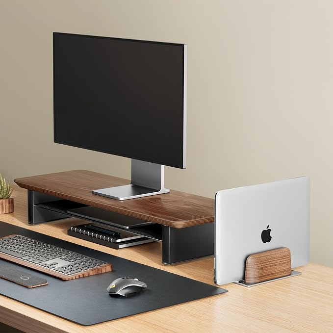 UPERGO Vertical Laptop Stand for Desk, Laptop Holder to Dock MacBook, MacBook - Image 3