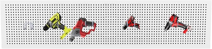KINOMI 12 Pack Pegboard Hooks Heavy Duty Tool Hooks Pegboard Drill Holder Power - Image 2