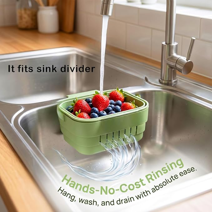 Kitchen Foldable Hanging Sink Drain Basket - Image 3