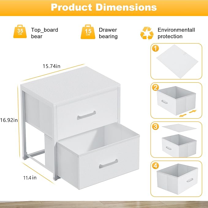 Stackable Storage Drawers, Closet Drawers - Image 3