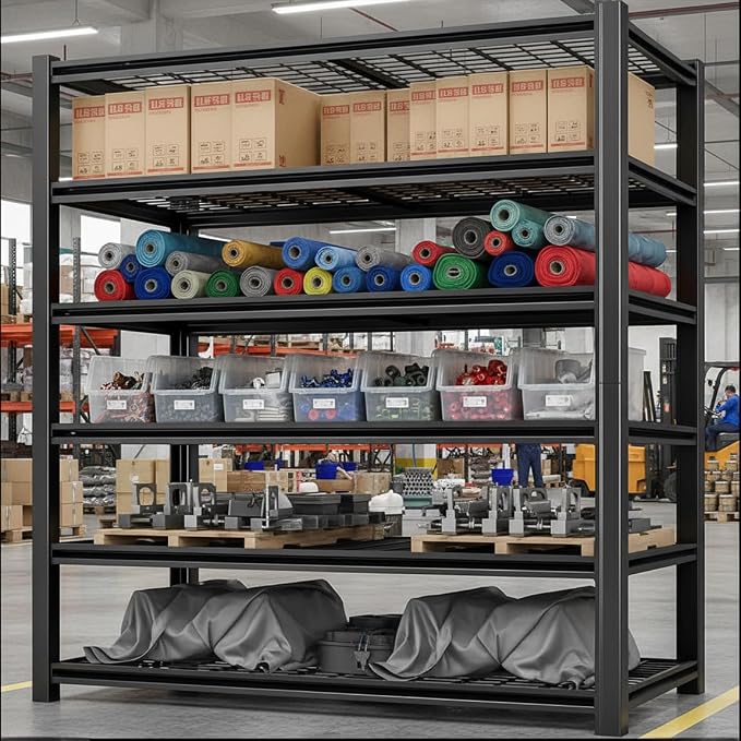 Standing Shelf Units Heavy Duty Storage Rack Industrial Wire Mesh Shelving by DarubtesForanideallife