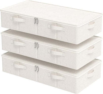 Underbed Storage Bins Drawer, Foldable Under Bed Boxes, Fabric Closet Container by Unknown
