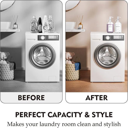 2 Pcs Glass Liquid Laundry Detergent Dispenser, Half Gallon Laundry Soap - Image 3