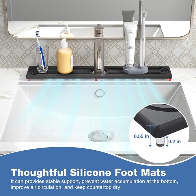 DK177 Faucet Mat for Kitchen Sink - Image 6