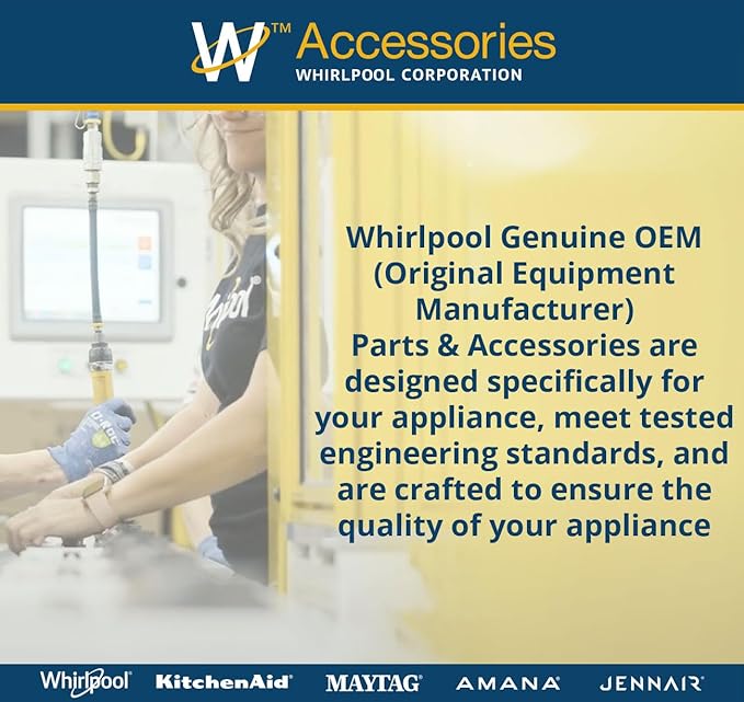 Whirlpool W10740584 Genuine OEM Fabric Softener Dispenser - Image 4