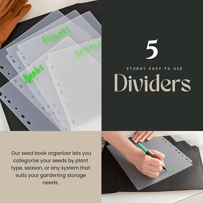 Seed Storage Binder – Garden Seed Organizer - Image 3