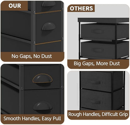 LASZOLA Narrow Cabinet Slim Storage Cart - Image 4