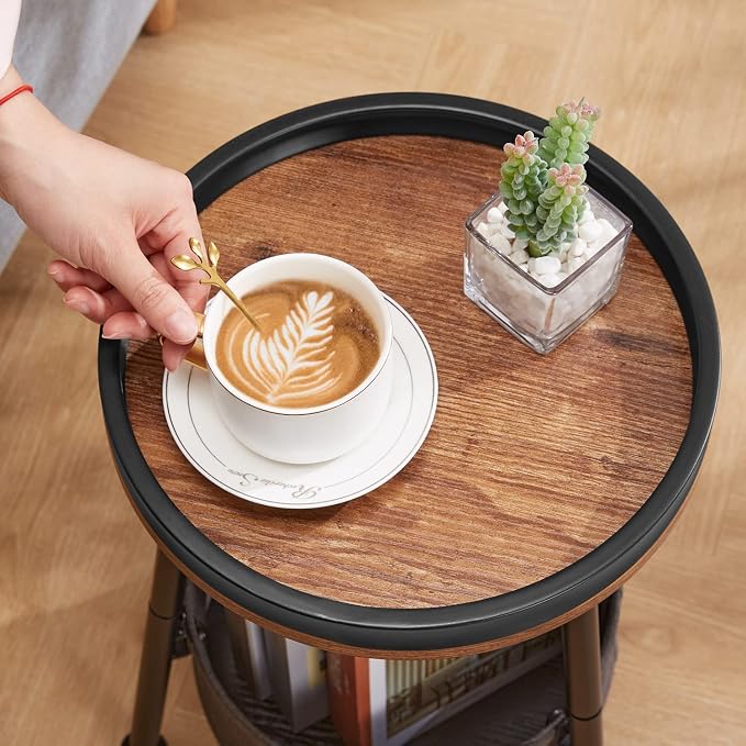Round End Table, Round Side Table - Image 2