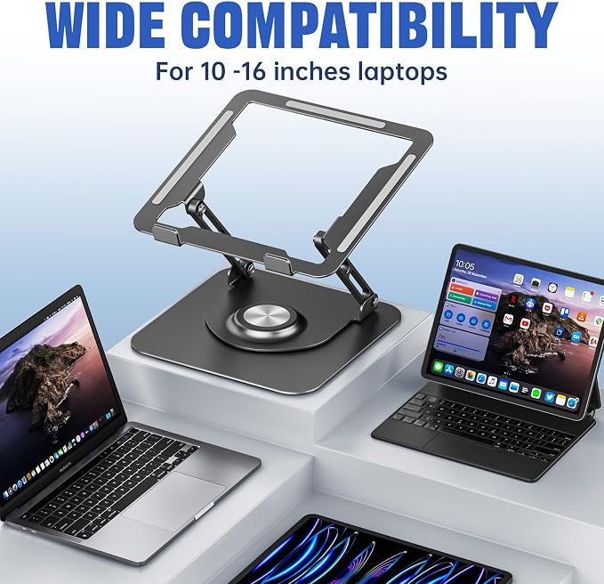 Laptop Stand for Desk, Adjustable Computer Stand - Image 6